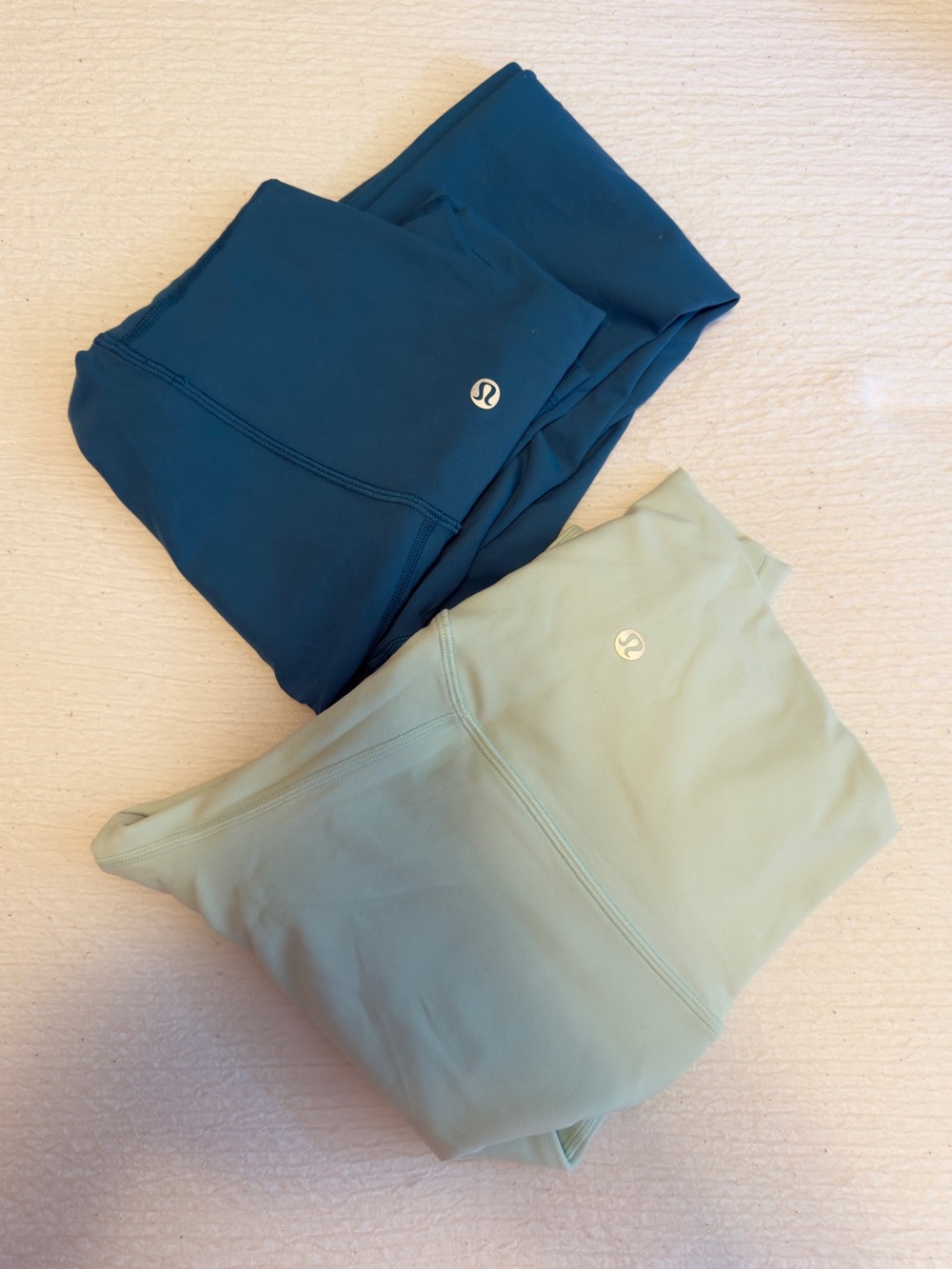 lululemon athletica Kids' Leggings - Teal & Sage Green